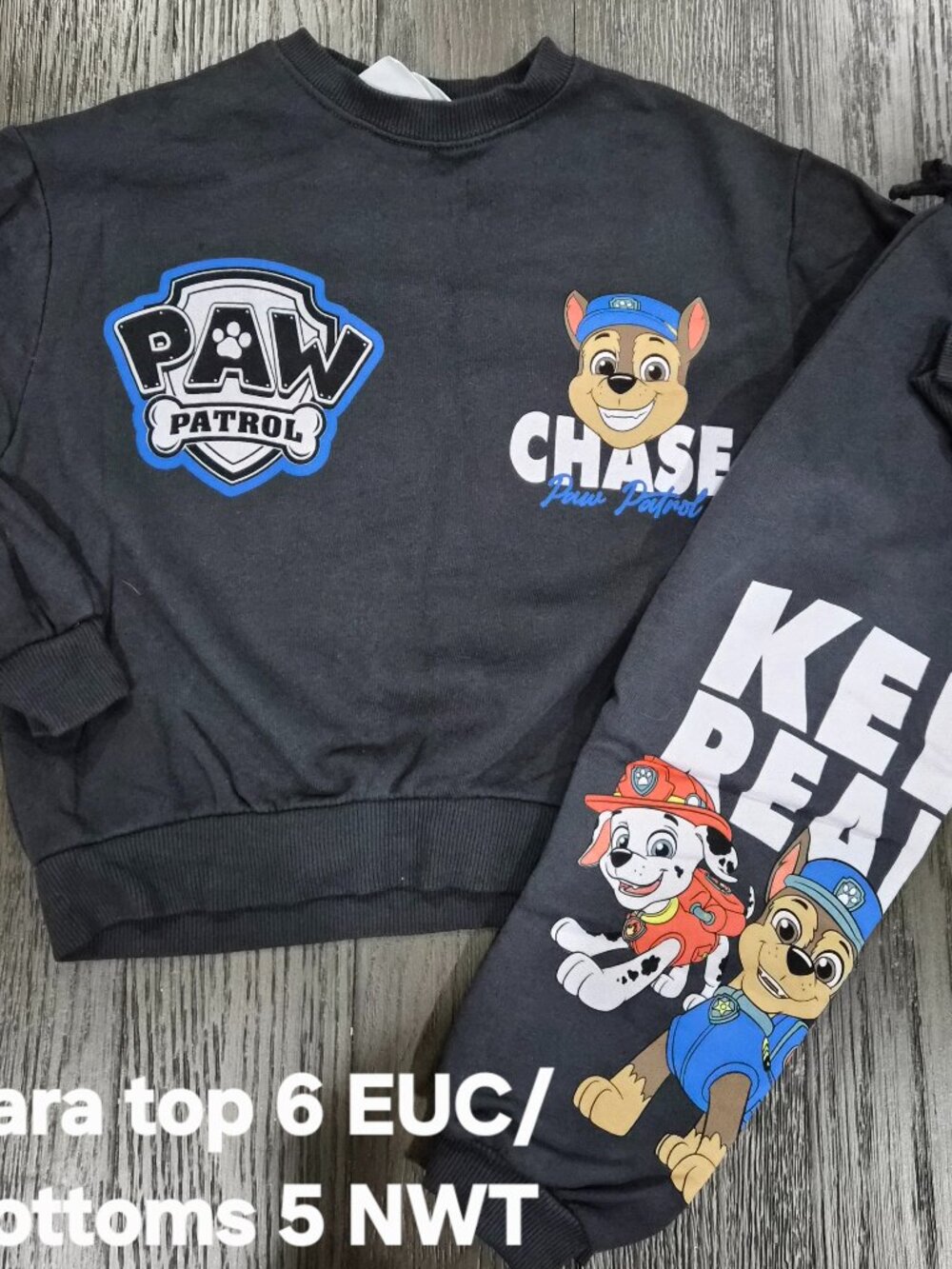 Zara 5-6 Paw Patrol Set